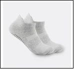 Chaussettes de yoga en gélatine Pilates Sports Active