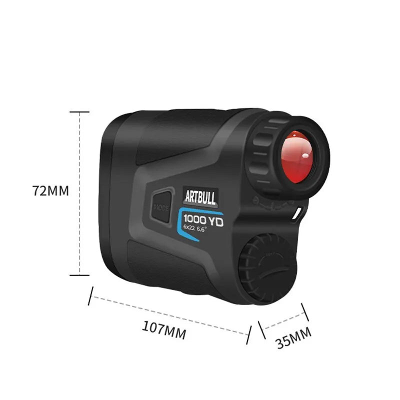 1000m Height Distance Speed Hunting Laser Rangefinder 1Set