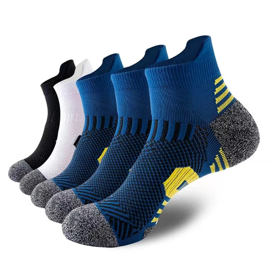 Chaussettes de sport pour hommes, entraînement de course à pied, performance