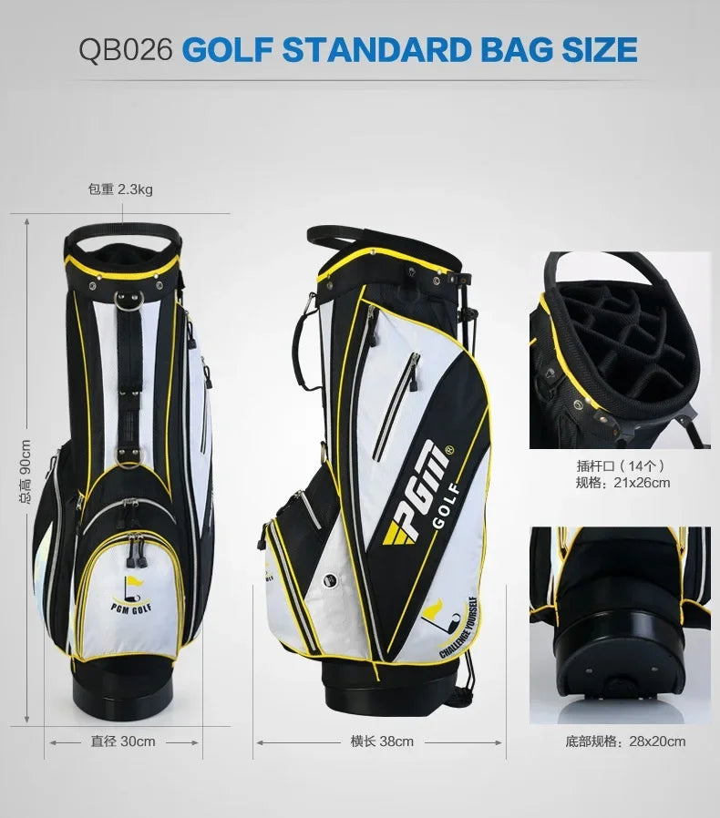 PGM QB026- Ultralight Waterproof Golf Stand Bag