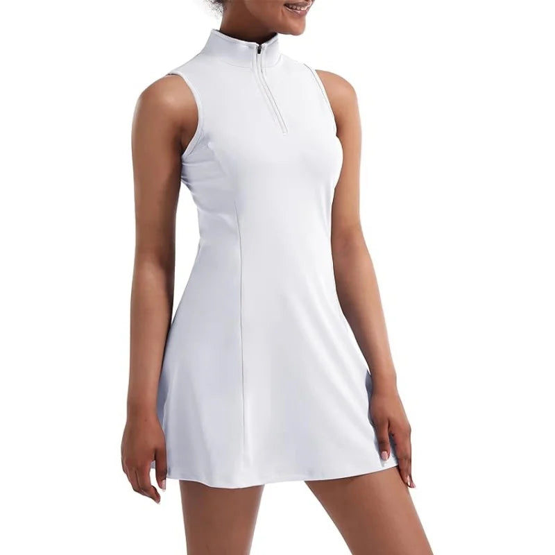 Robe athlétique de tennis et de golf pour femmes