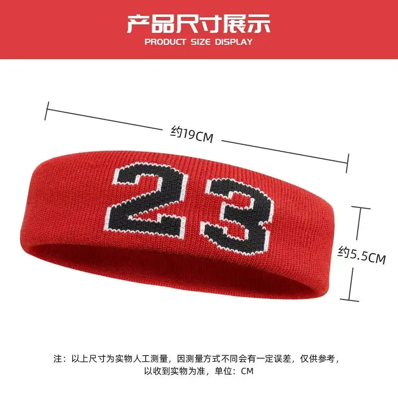 Elastic Cotton Sports Headband for All Sports