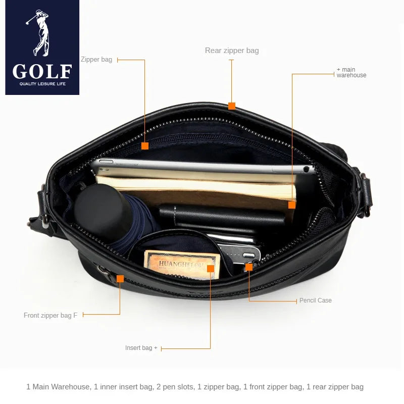 GOLF Sac à bandoulière tendance pour hommes