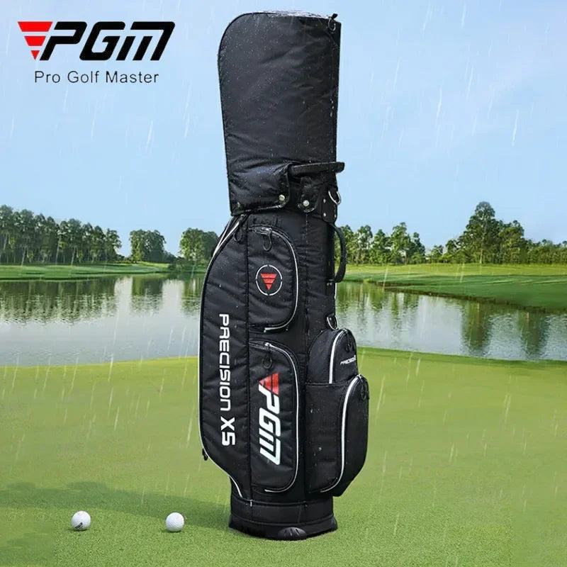 PGM Urltra-Light Golf Bags Waterproof Nylon Golf Standard Ball Package Large Capacity Durable Stand Bags with Shoulder Stap