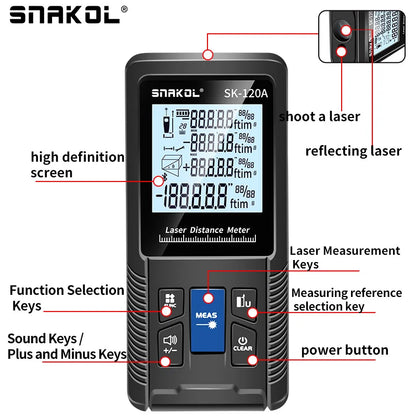 Télémètre laser Snakol - Télémètre polyvalent pour tous les besoins