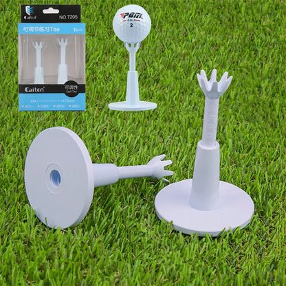 Golf Tee Adjustable Height Practice Training Tool