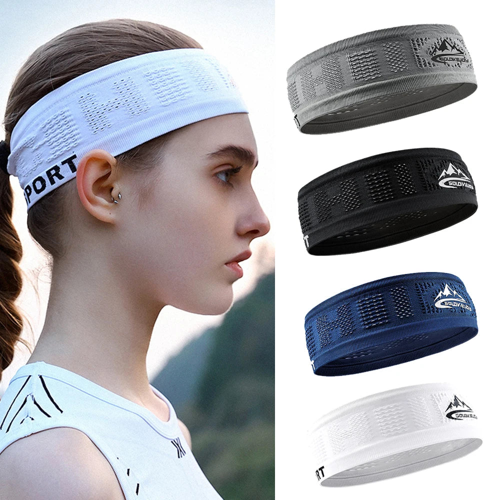 Elastic No-Slip Unisex Tennis Sports Headband