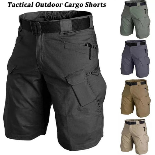 Short tactique militaire Cargo pour hommes, pour l'été, imperméable, urbain, pantalon de Camp de Trekking, multi-poches, grande taille, randonnée