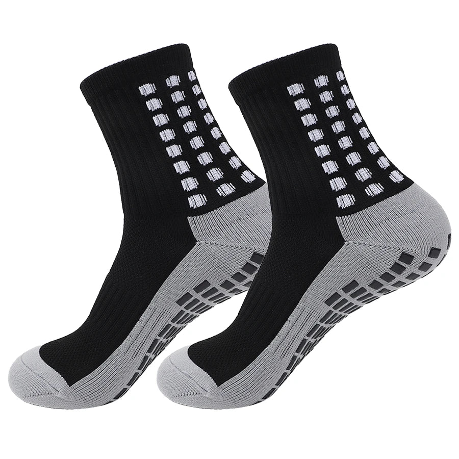 Chaussettes de sport de plein air antidérapantes en silicone pour hommes et femmes