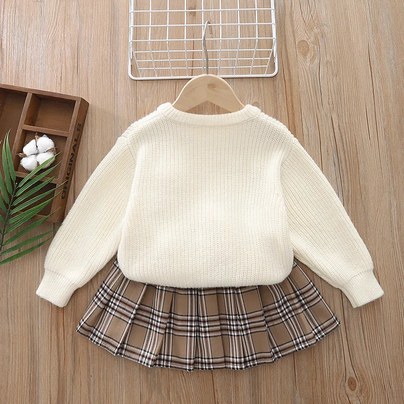 Ensemble pull animal en coton pour enfants