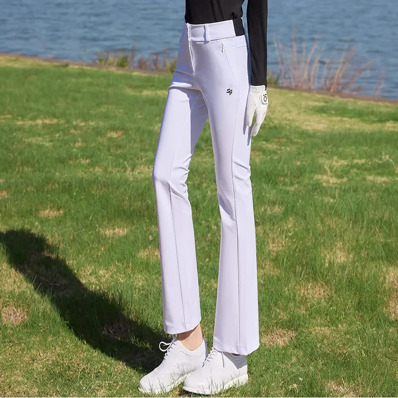 Pantalon de golf slim pour sports d'hiver pour femmes