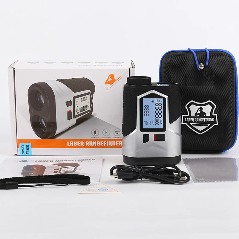 Télémètre laser de golf rechargeable avec pente et vibration