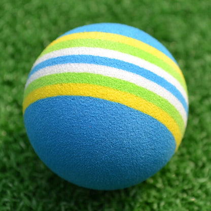 PGM 10pcs Rainbow Golf Balls - Indoor Practice Golf Ball Stuff Q007
