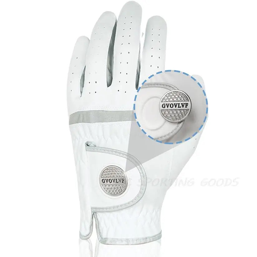 1pc Men's Golf Glove Micro Soft Fabric Breathable