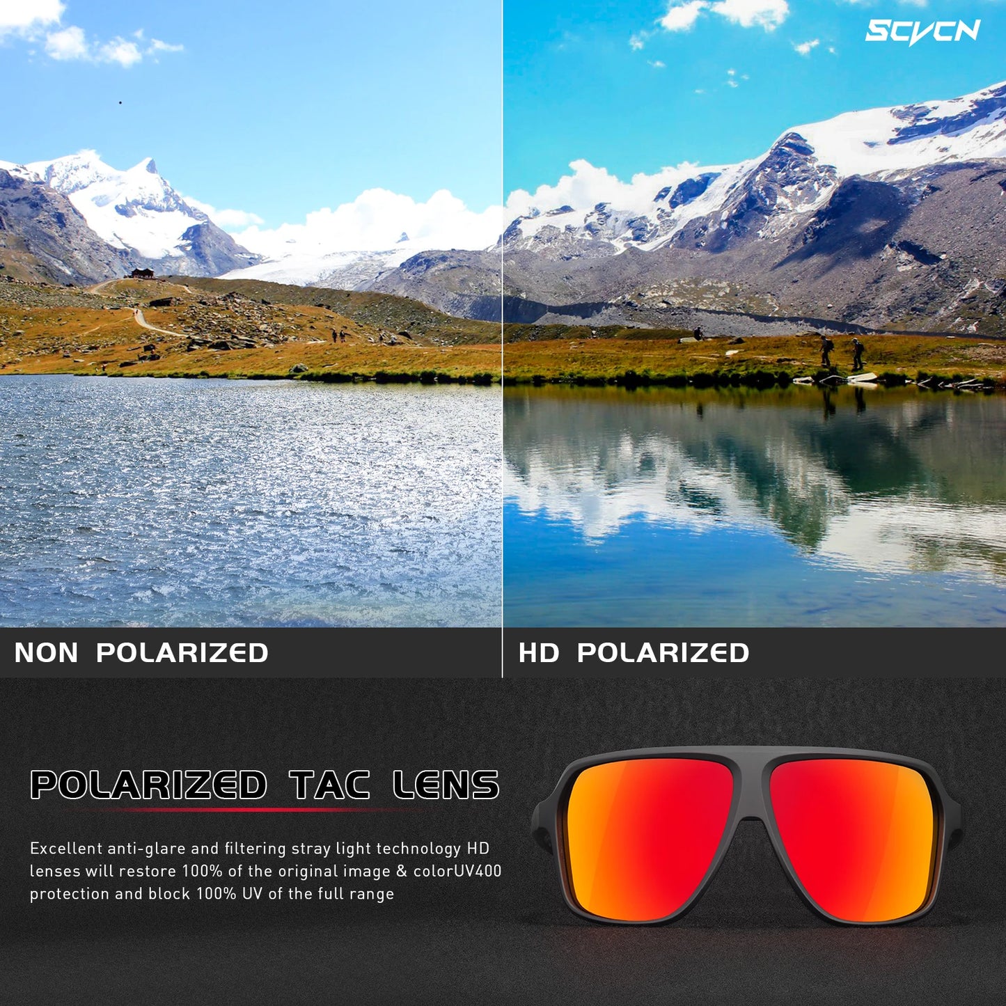 Polarisierte Fahrradbrille für Outdoor-Sportarten