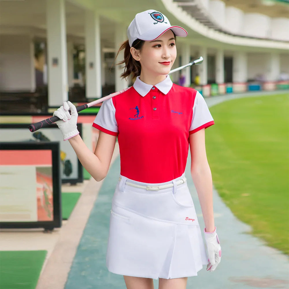 TTYGJ Jupe de golf pour femme – Jupe-short plissée décontractée