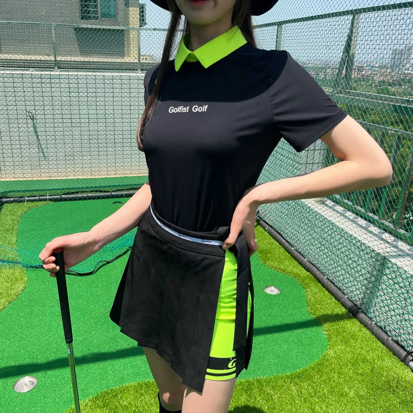 Women's Summer Golf Set - Shirt & Skort