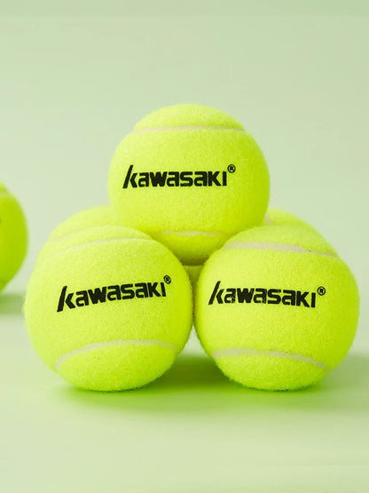 Kawasaki 3er-Set hochelastische Tennisbälle