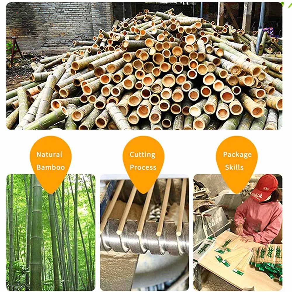 Bamboo Golf Tees Set (100/300 Pcs)