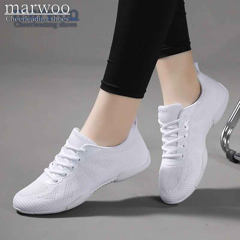 Marwoo Girls' Black Golf Sneakers