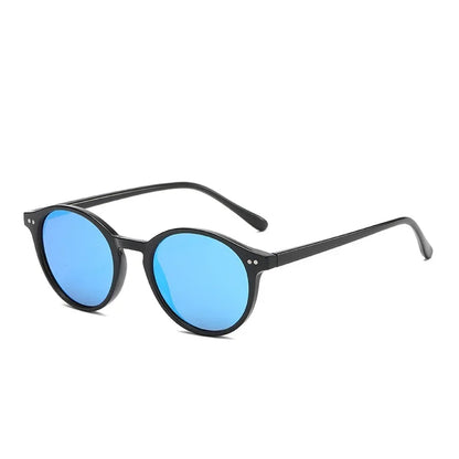 Round Frame Polarized Sunglasses - Retro Style for Men and Women