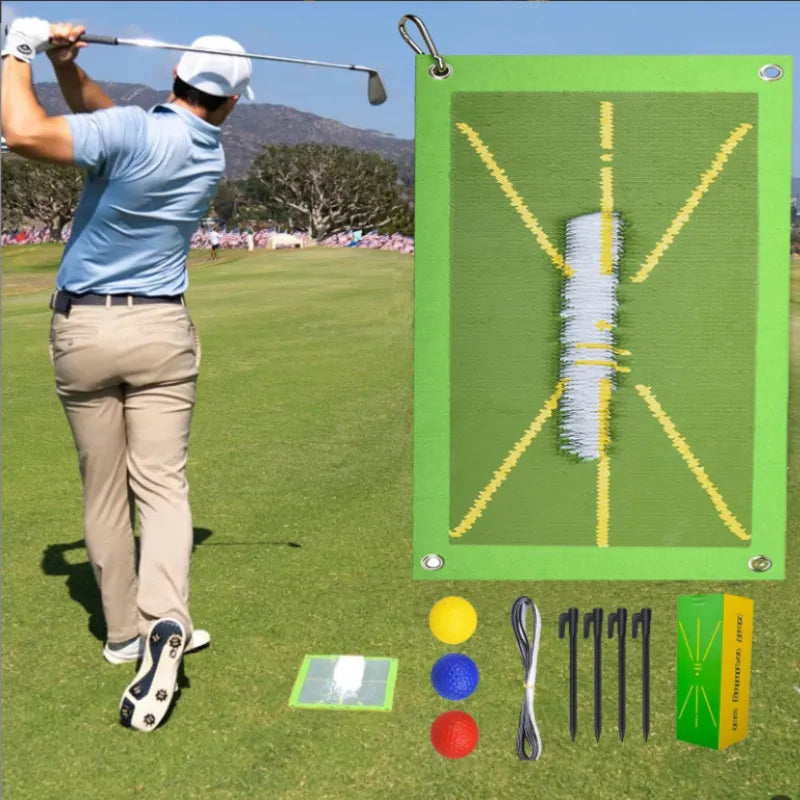 Swing Detection Golf Mat for Batting Track