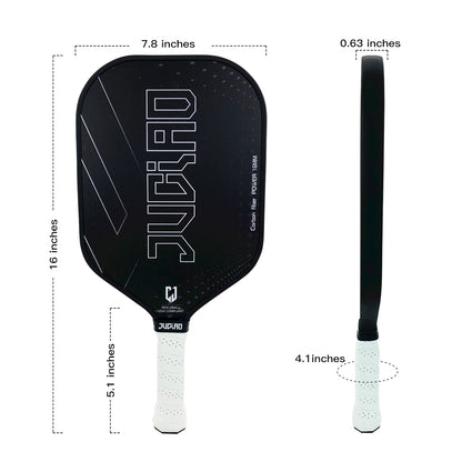 JUCIAO Carbon Fiber Pickleball Paddle with Honeycomb Core