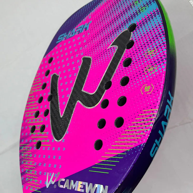 Camewin 3K Carbon Beach Tennis Racket