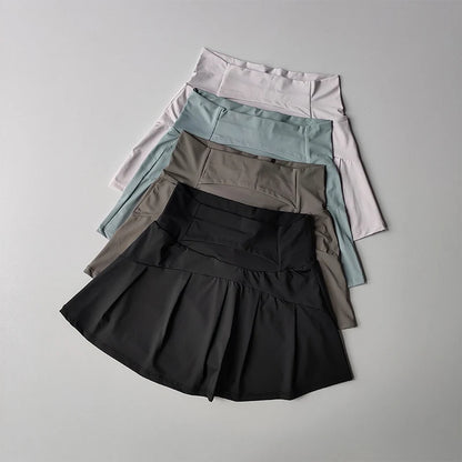 Summer High Waist Sports Short Skirt