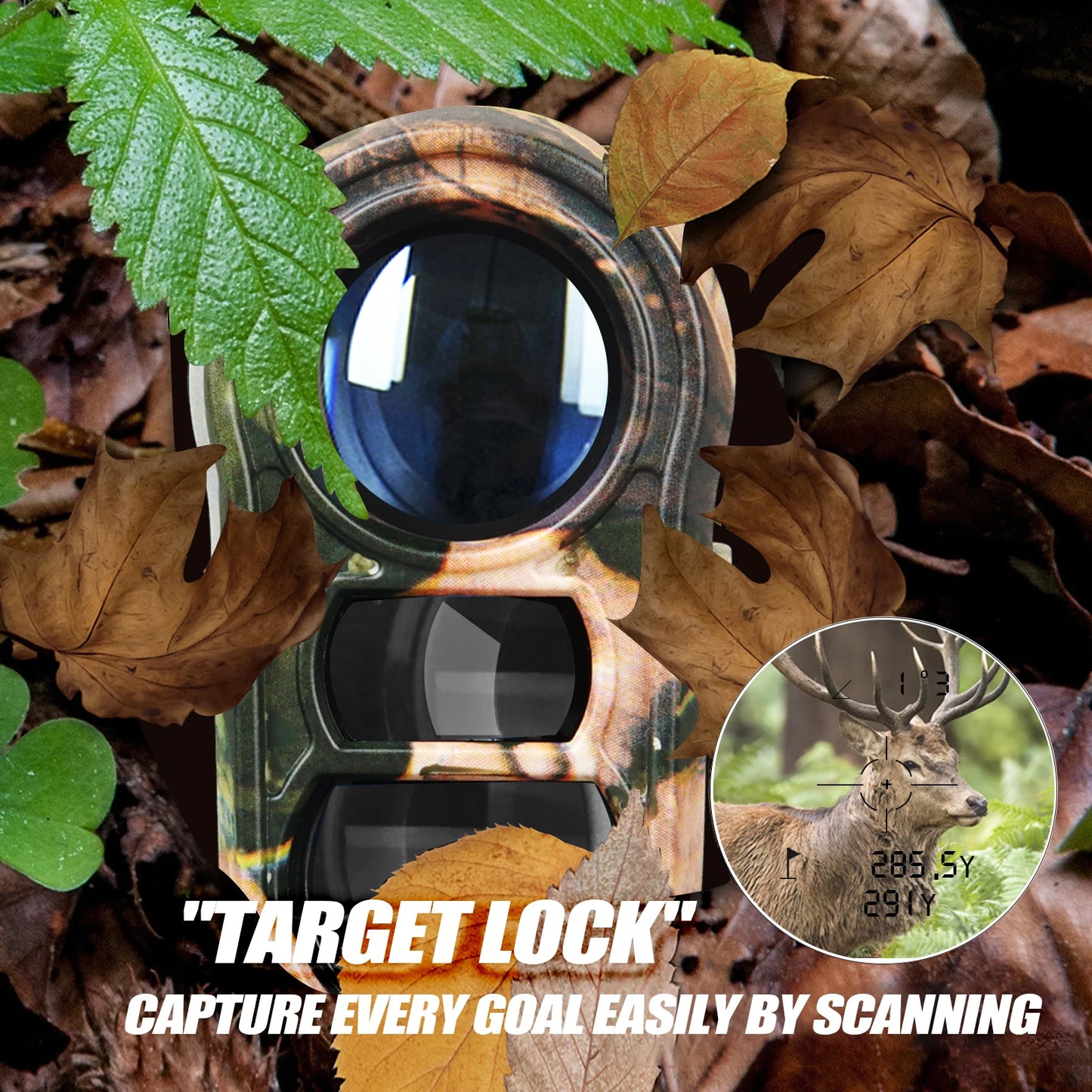Hunting Laser Rangefinder 1000M with Target-Lock