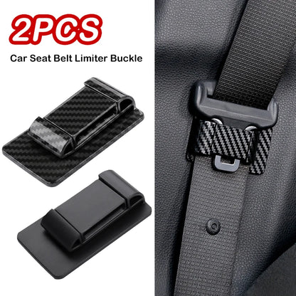 Car Seat Belt Limiter Clip - Safety Buckle Stopper & Adjuster