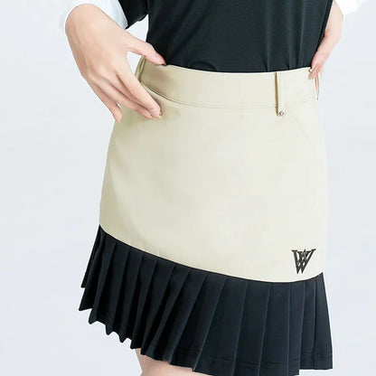 Elegant Pleated Golf Skirt for Women