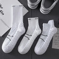 3 pairs white