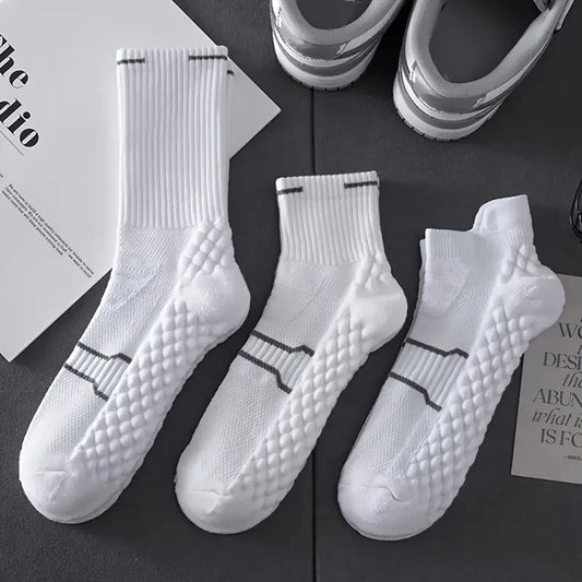 Chaussettes de sport en tissu éponge épais pour hommes