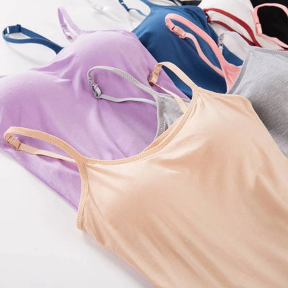 Haut camisole de sport rembourré et confortable