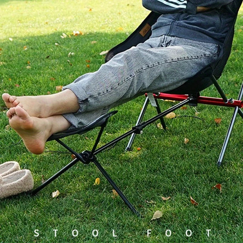 Ultra-Portable Folding Footstool - Ergonomic & Adjustable