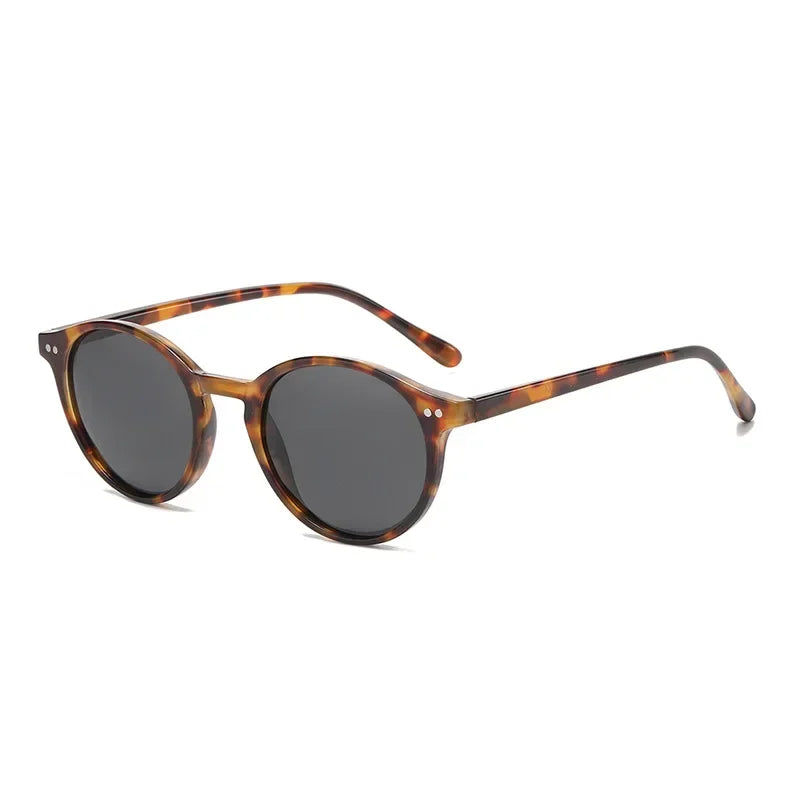 Round Frame Polarized Sunglasses - Retro Style for Men and Women