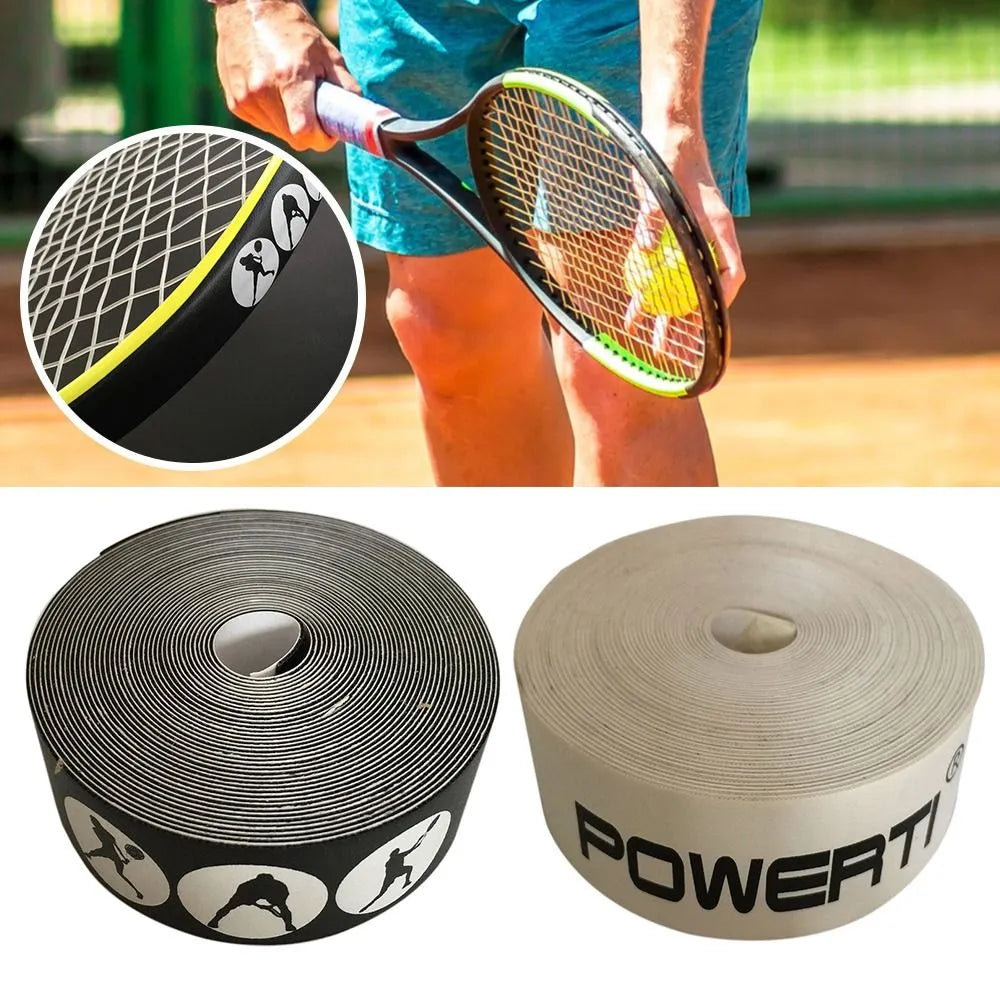 La bande de protection pour raquette de tennis réduit l'impact et la friction