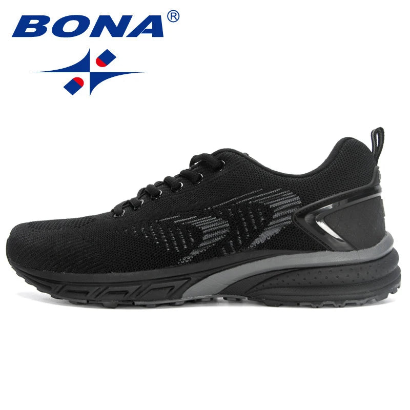 BONA New Golf Sneakers Comfortable Lace-Up Shoes for Men