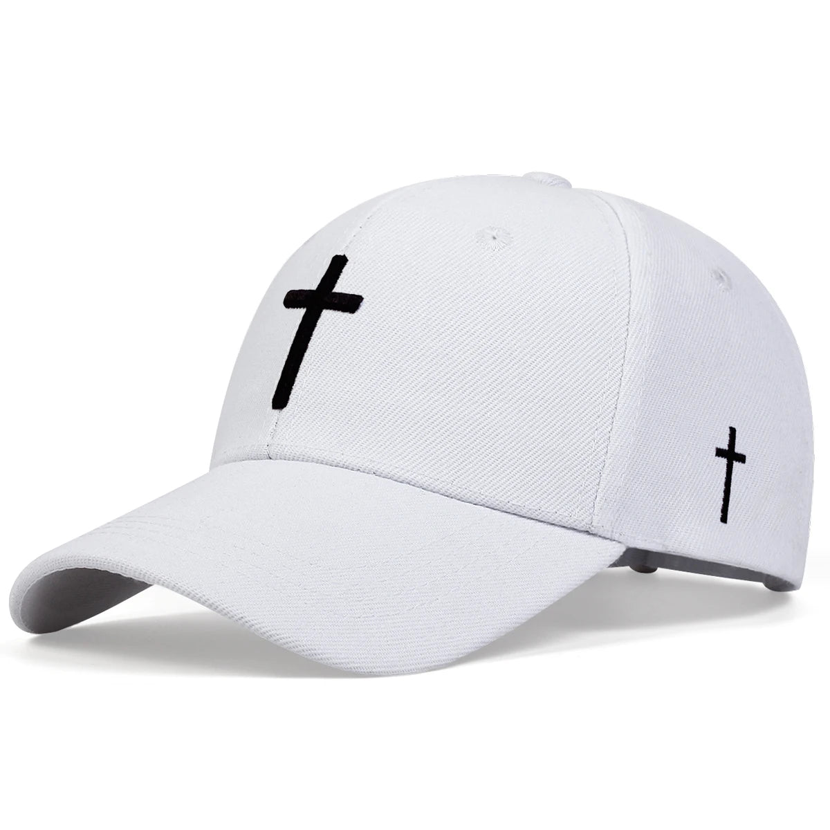 Casquette de golf Snapback en coton noir simple pour hommes et femmes