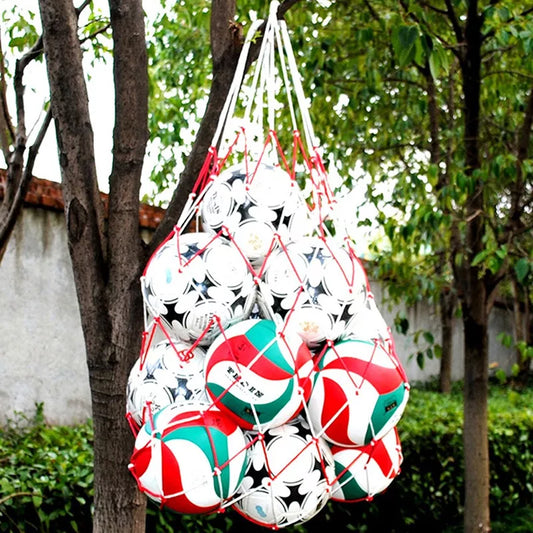 Portable Single-Ball Football Net Storage Bag