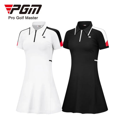 Robe de golf personnalisée pour dames - Jupe zippée à séchage rapide