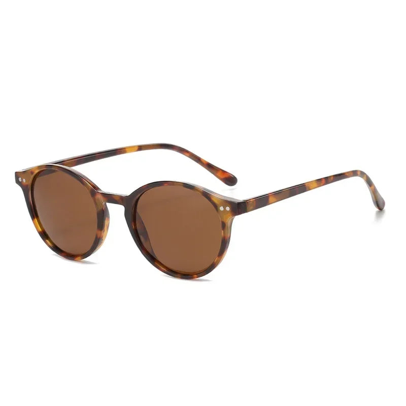 Round Frame Polarized Sunglasses - Retro Style for Men and Women