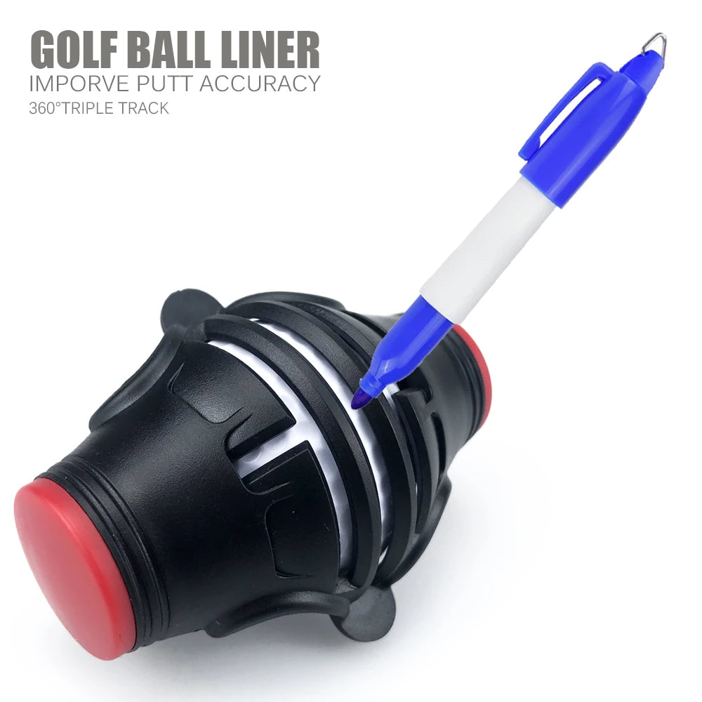 Doublure de balle rotative pour un putting de golf amélioré