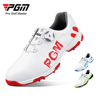 Chaussures de golf imperméables et antidérapantes PGM XZ103 pour hommes