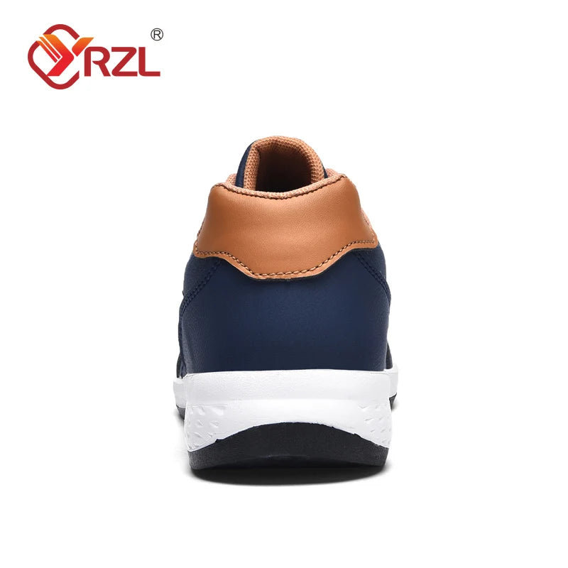 Men’s Waterproof Leather Walking Sneakers