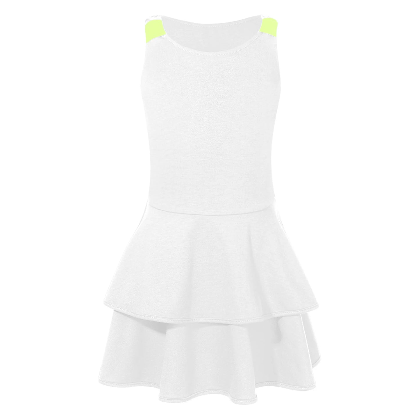 Robe d'été sans manches pour fille, tenue de sport, de tennis, de golf