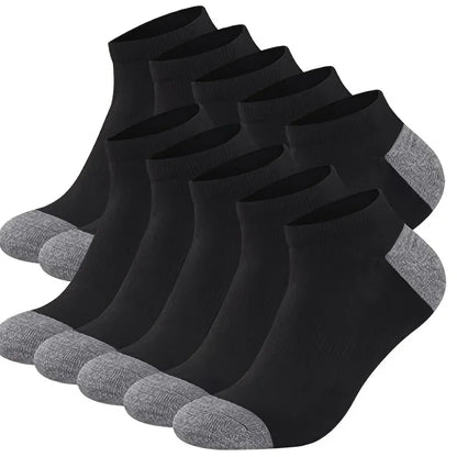 Chaussettes bateau à blocs de couleurs pour hommes