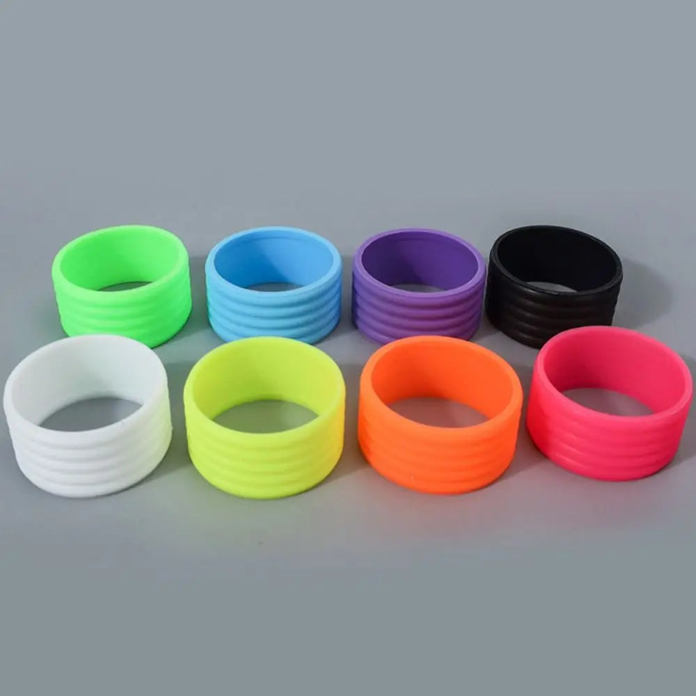 Silicone Tennis Racket Grip Rings Set