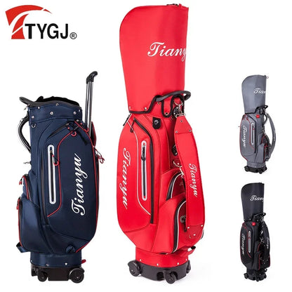 Lightweight Waterproof Golf Stand Bags with Wheel